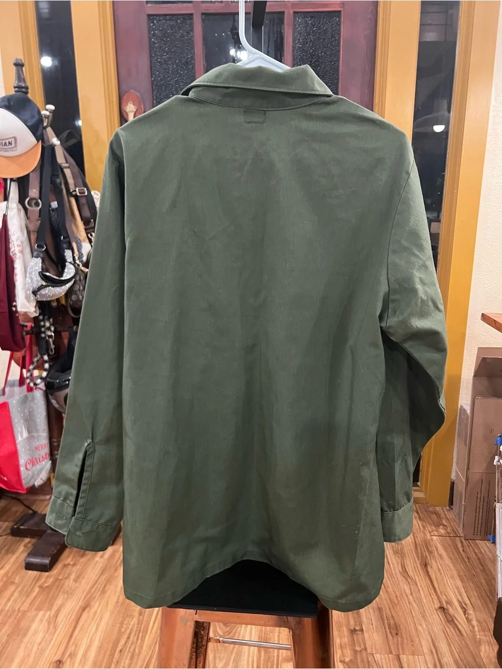 Men's Olive Drab/Green Military Battle Dress Uniform Top